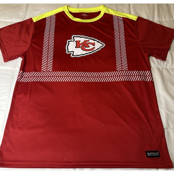 Buffalo Outdoors Kansas City Chiefs Reflective Hi-Visability Striping Large Red - Picture 1 of 11